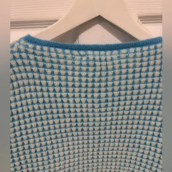 Line & Dot Warm Your Heart Cardigan, Size L, blue - Picture 7 of 7